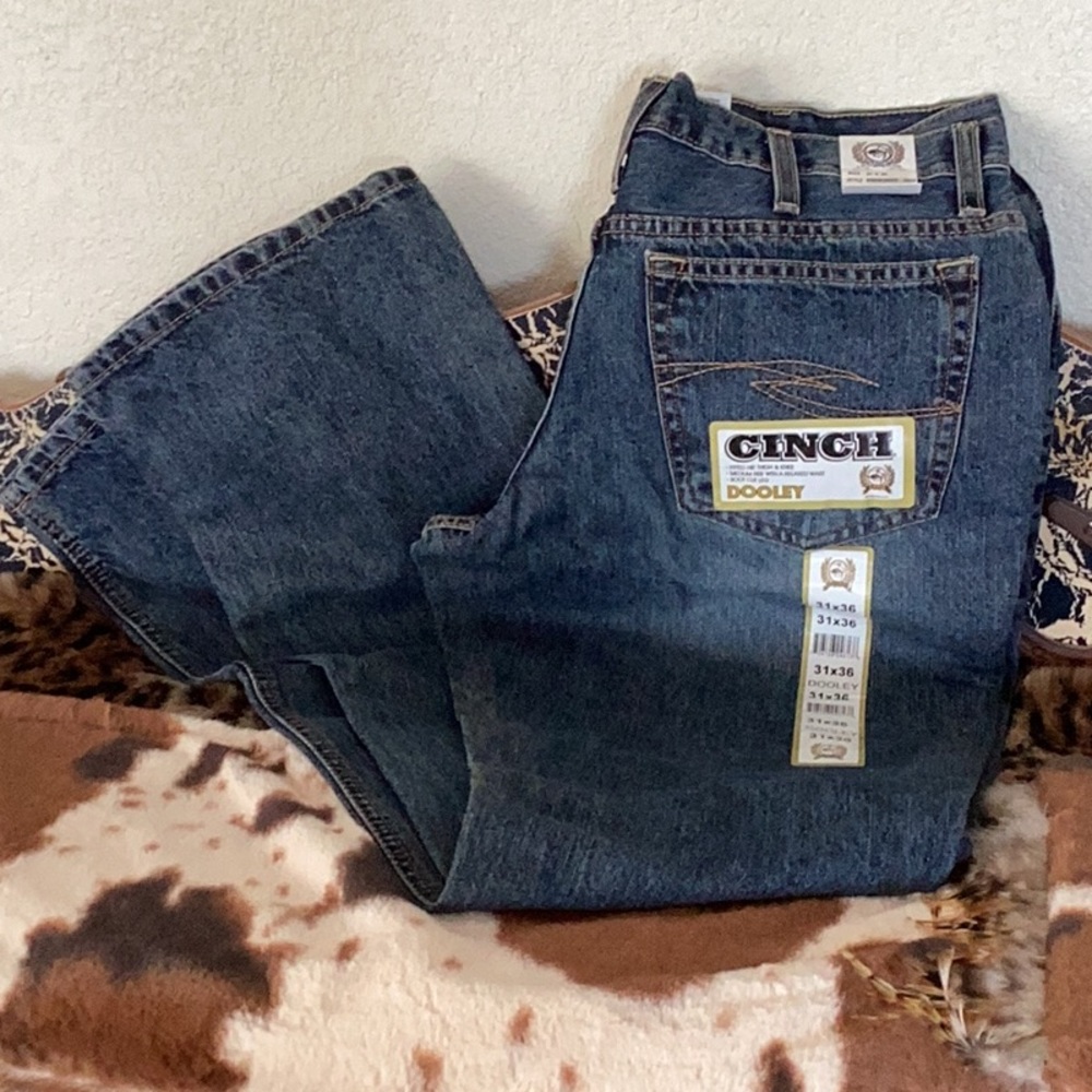 CINCH MEN'S DOOLEY BOOT CUT JEANS